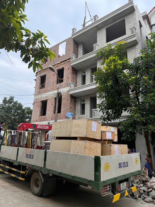 Công trình lắp đặt thang máy tải khách cho nhà mới xây tại Cao Lộc, Lạng Sơn