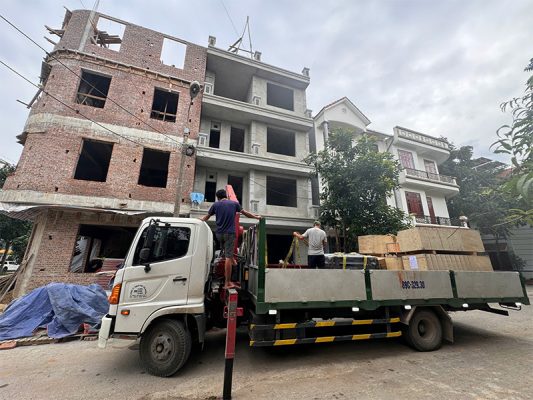 Công trình lắp đặt thang máy tải khách cho nhà mới xây tại Cao Lộc, Lạng Sơn