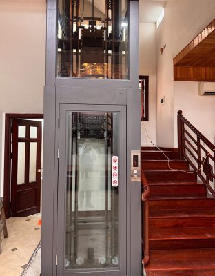 Công trình cải tạo biệt thự để lắp đặt thang máy Homelift tại Ninh Xá, Bắc Ninh